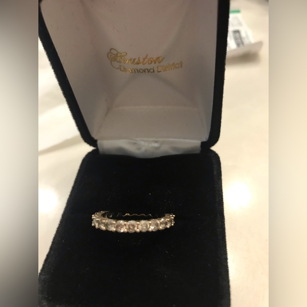 Two carat genuine Diamond eternity ring